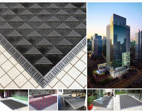 DDKLOTO賓館酒店門(mén)廳除塵地墊\商場(chǎng)室外防塵刮泥地墊